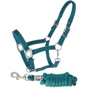 HB Showtime Head Collar Set Tropical Velvet Smaragd Green