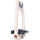 Flex-On Safety Stirrups Safe-On Inclined Ultra Grip Milkshake