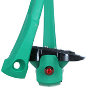 Flex-On Safety Stirrups Safe-On Inclined Ultra Grip Irish Green