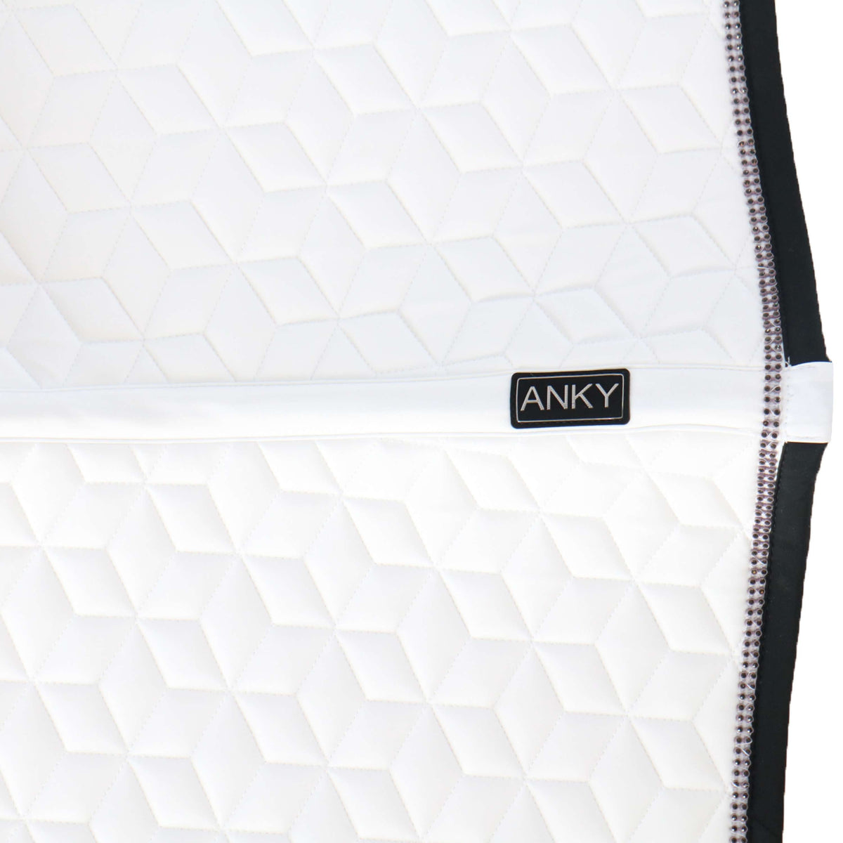 ANKY Saddlepad Consensus Nylon Dressage White/Black