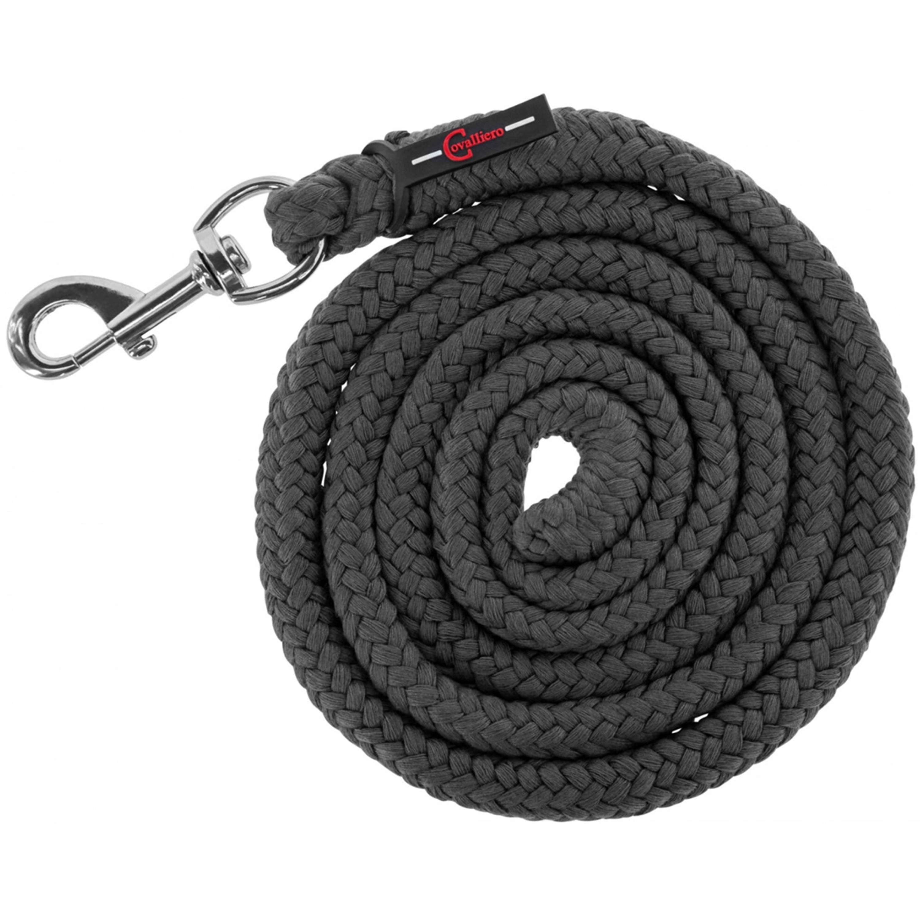 Covalliero Lead Rope ClassicSoft with Carabiner Stone