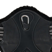 LeMieux Girth Arkia Simu Contoured Short Black