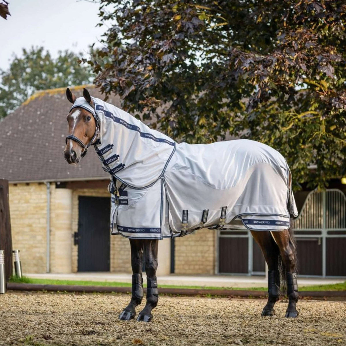LeMieux Fly Rug Kudos Shower Pro Grey