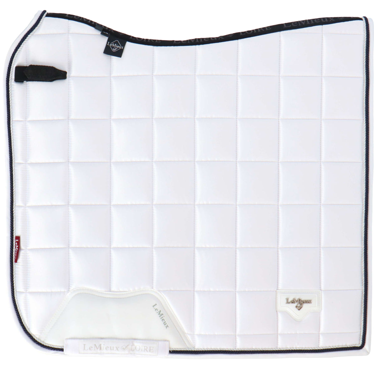 LeMieux Saddlepad Loire Dressage White