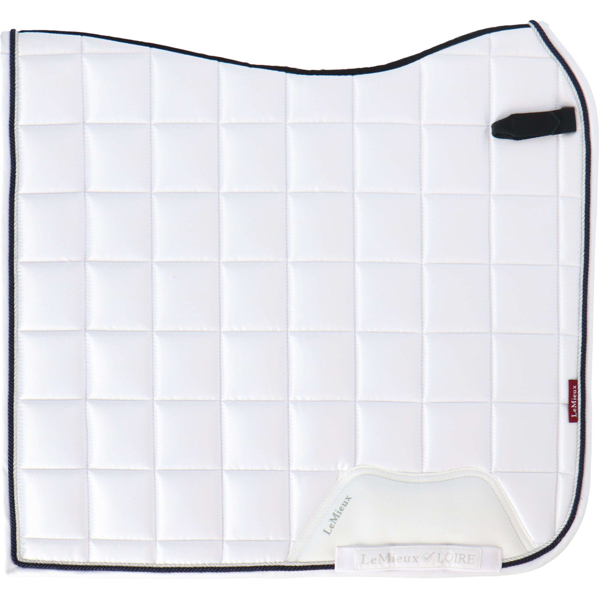 LeMieux Saddlepad Loire Dressage White
