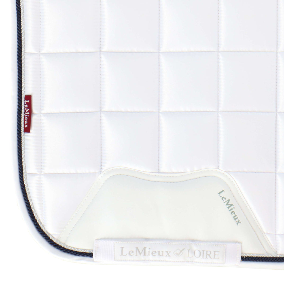 LeMieux Saddlepad Loire Dressage White