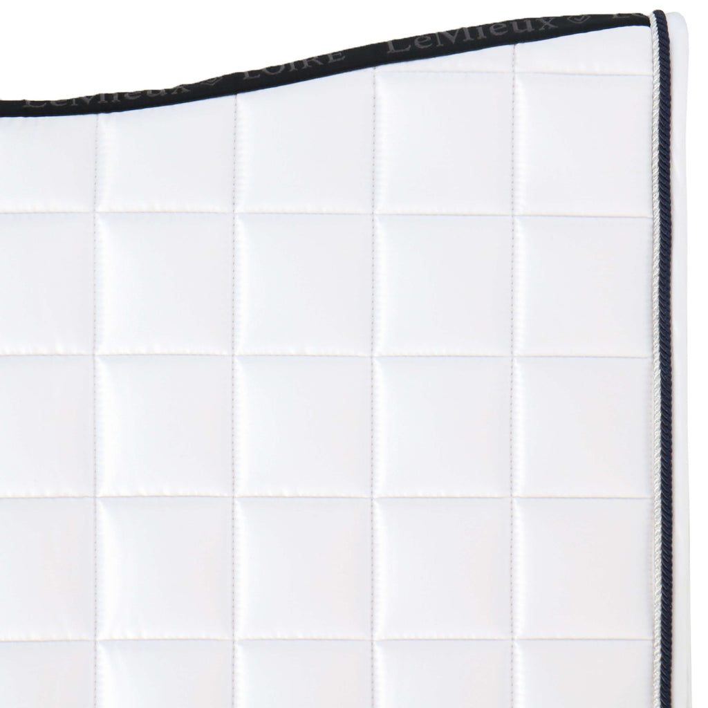 LeMieux Saddlepad Loire Dressage White