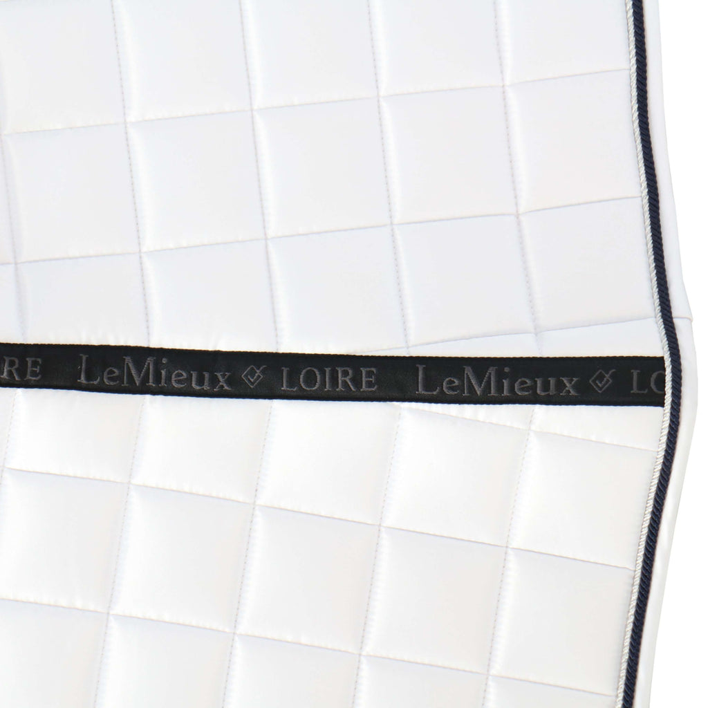 LeMieux Saddlepad Loire Dressage White