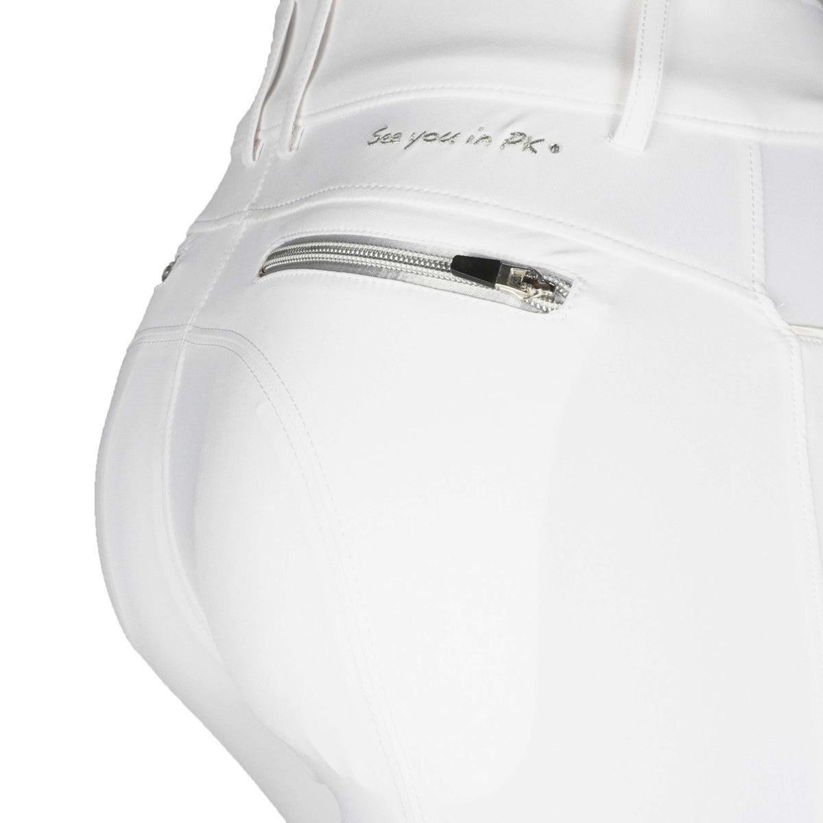 PK Breeches Outsider Knee Grip White