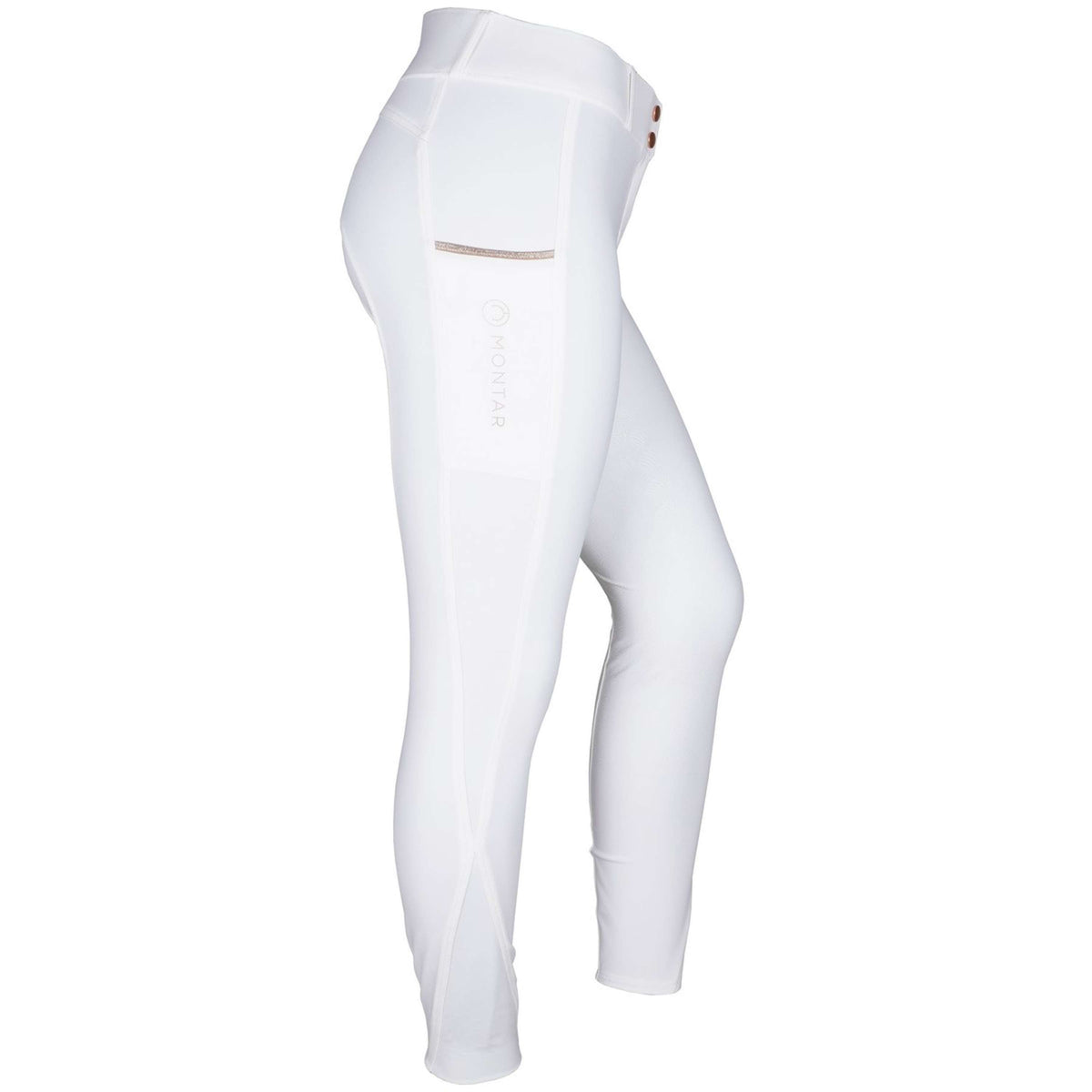 Montar Breeches MoSierra Highwaist Full Grip White