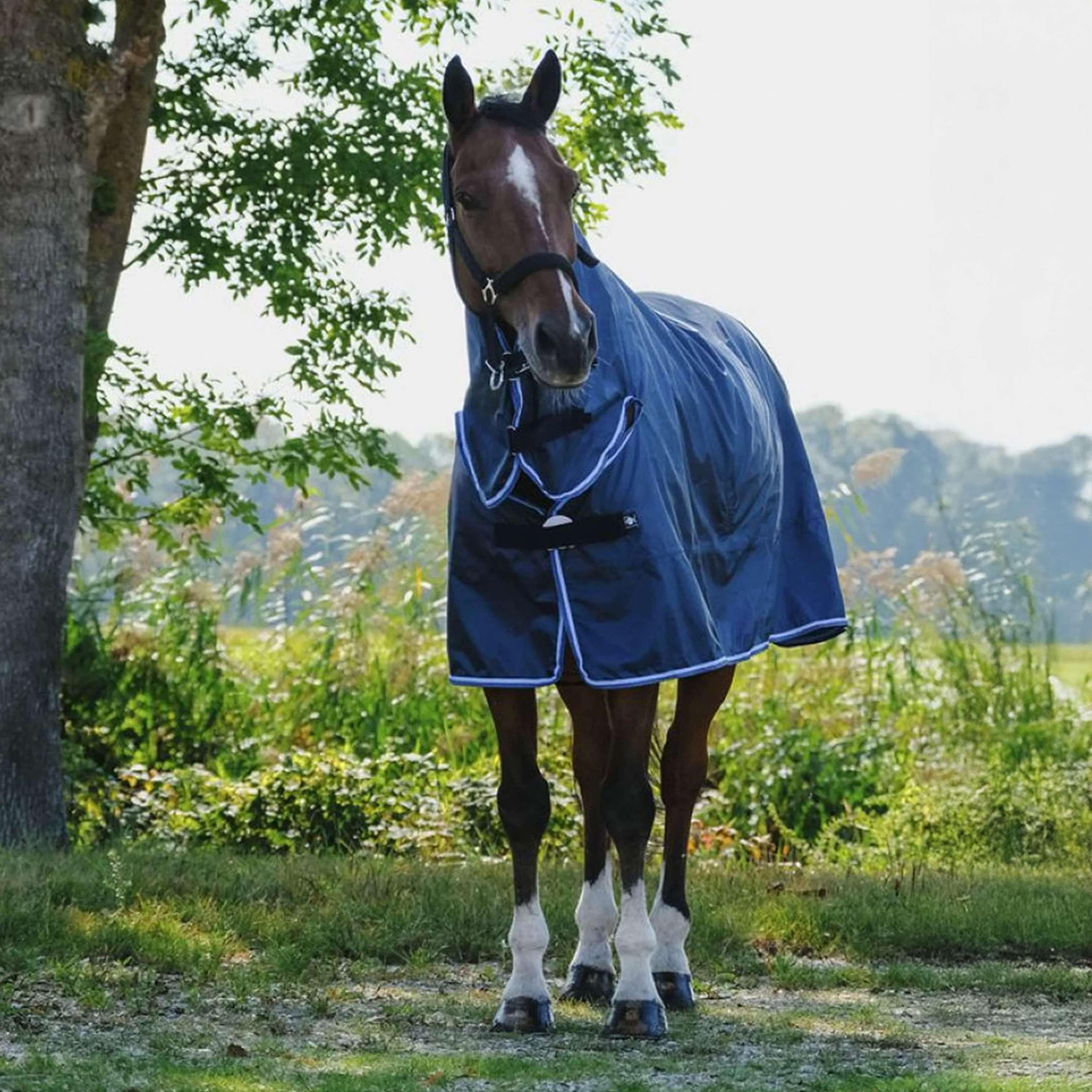 Riding World Rain Rug Combo 0g Navy