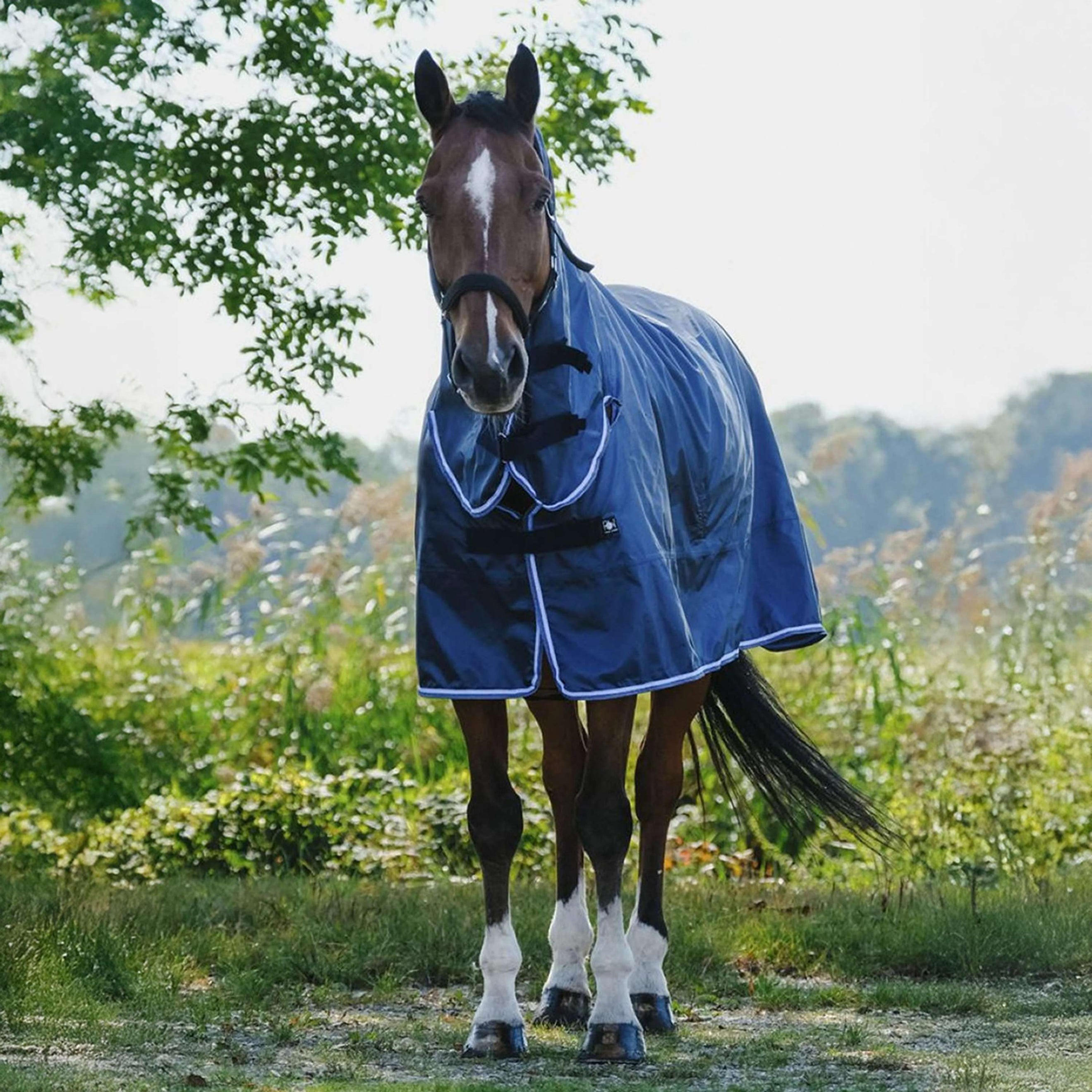 Riding World Rain Rug Combo 0g Navy
