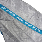 Weatherbeeta Fly Rug Comfitec Hexi Shield Combo Neck Silver/Teal Blue