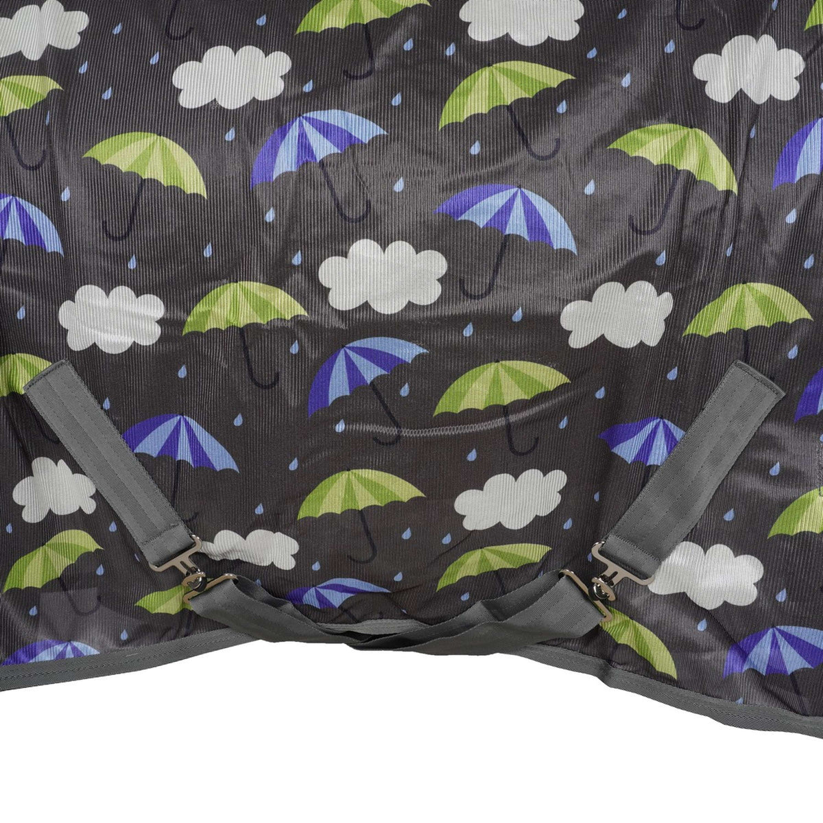 Weatherbeeta Fly Rug Comfitec Essential Mesh II Combo Neck Umbrella Print