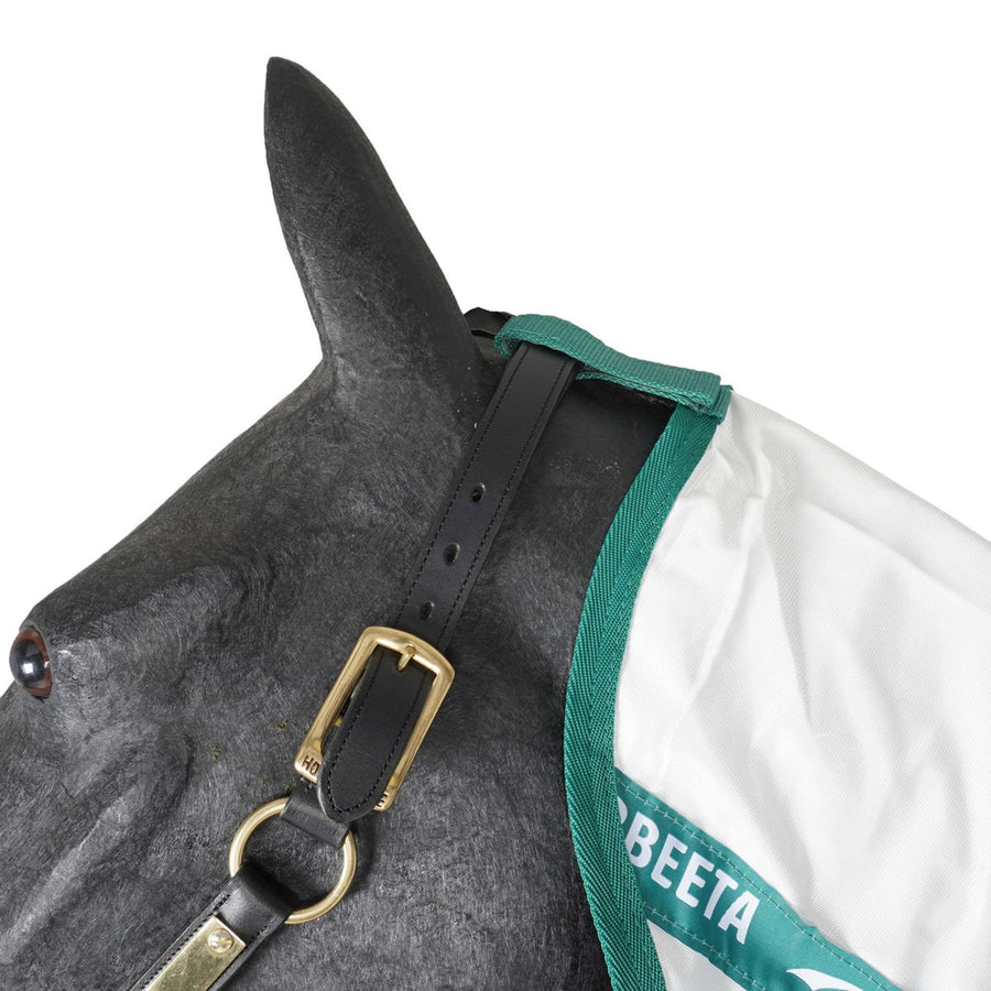 WeatherBeeta Fly Rug ComFiTec Green-Tec Airflow Mesh Combo Neck White/Dragonfly Blue