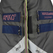 Amigo Bravo 12 Original Turnout Lite 0g Shadow/Navy/Rose