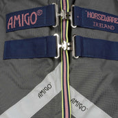 Amigo Bravo 12 Original Turnout Lite 0g Shadow/Navy/Rose