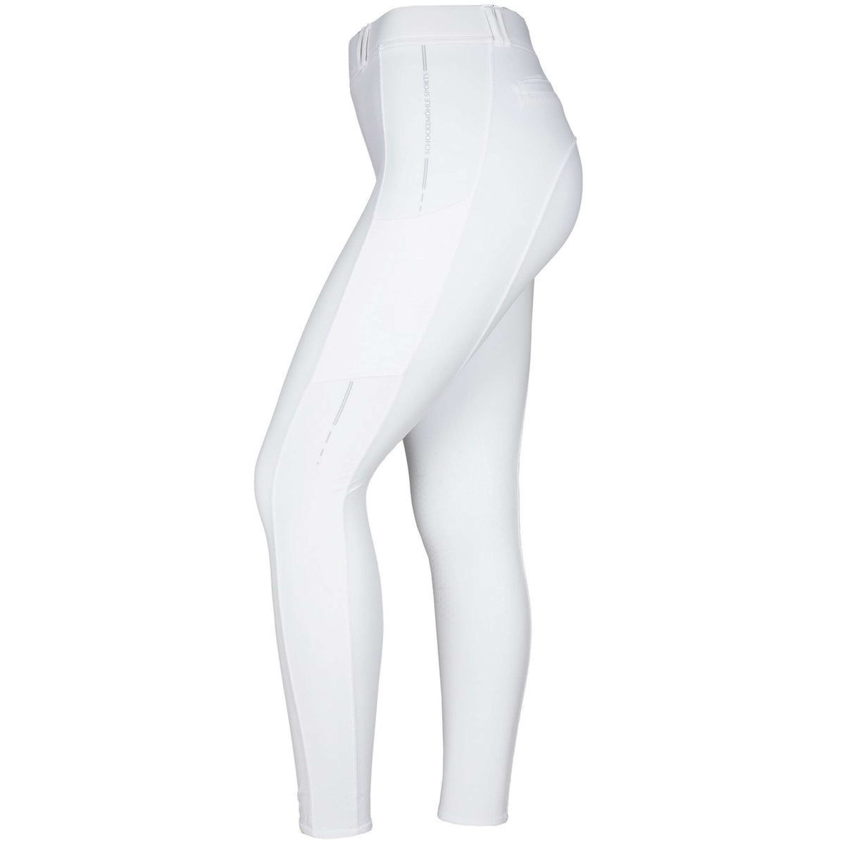 Schockemöhle Riding Legging New Pocket Knee Grip Optical White