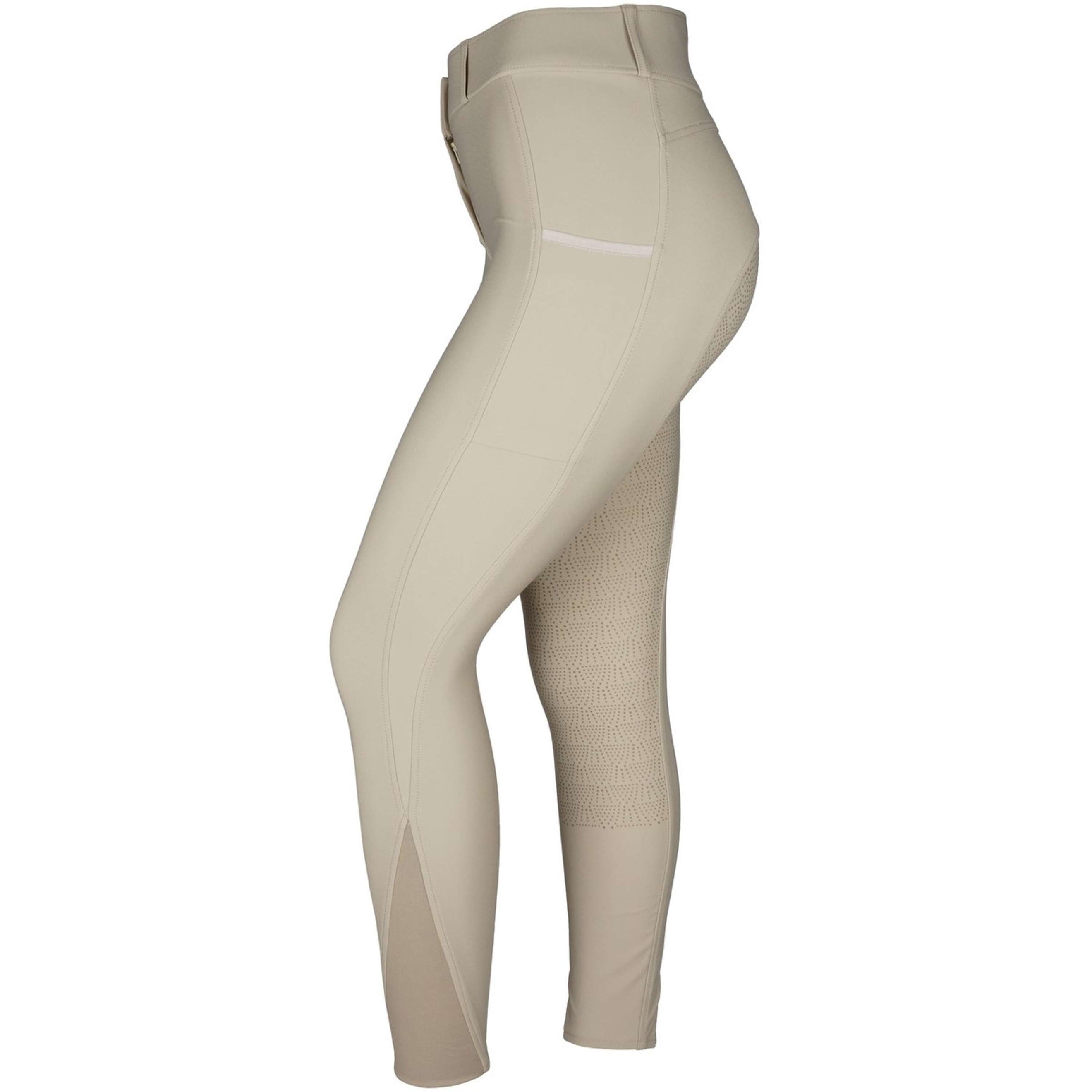 Rebel Breeches Highwaist Thigh Pocket Full Grip Beige