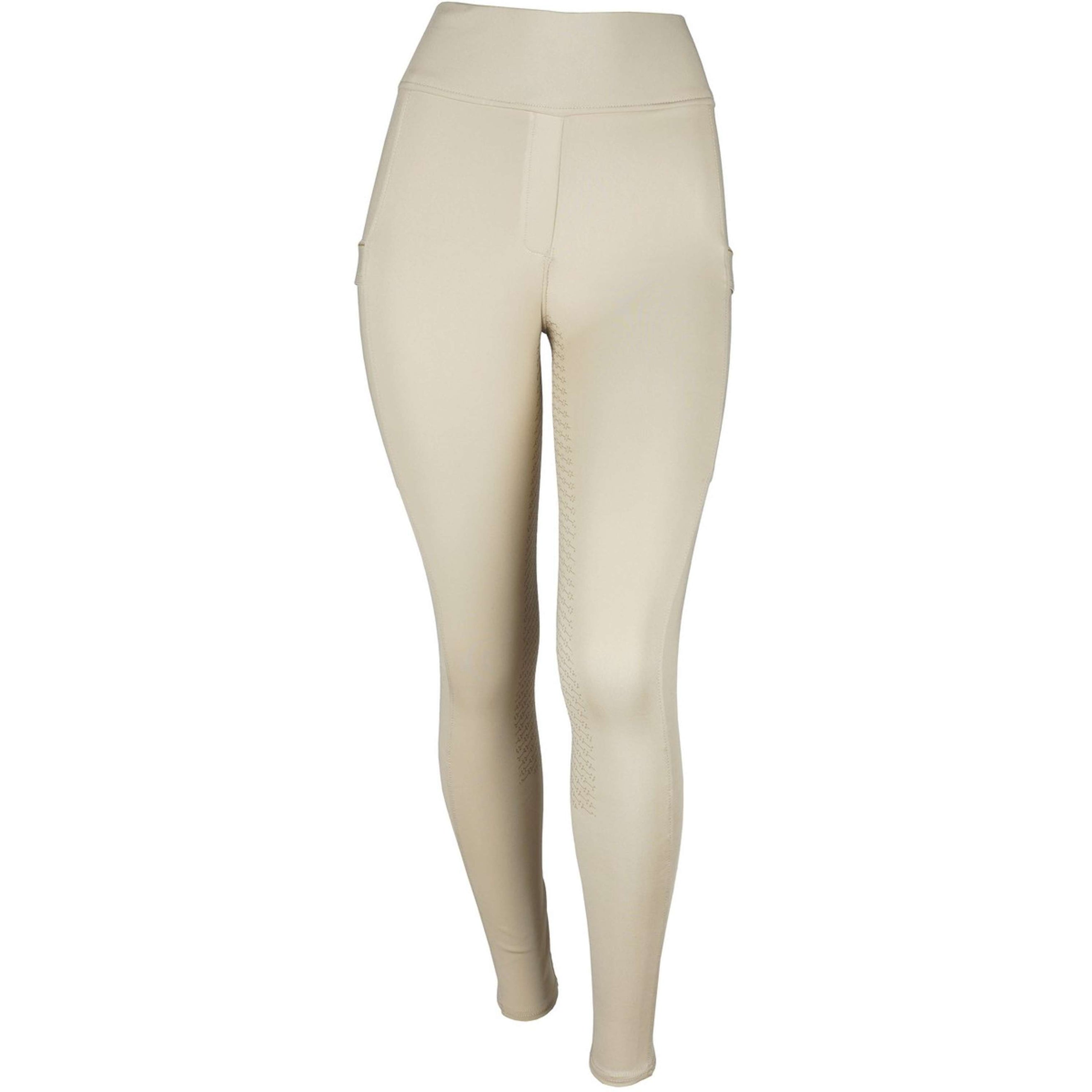 Rebel Riding Legging Contrant Piping Beige