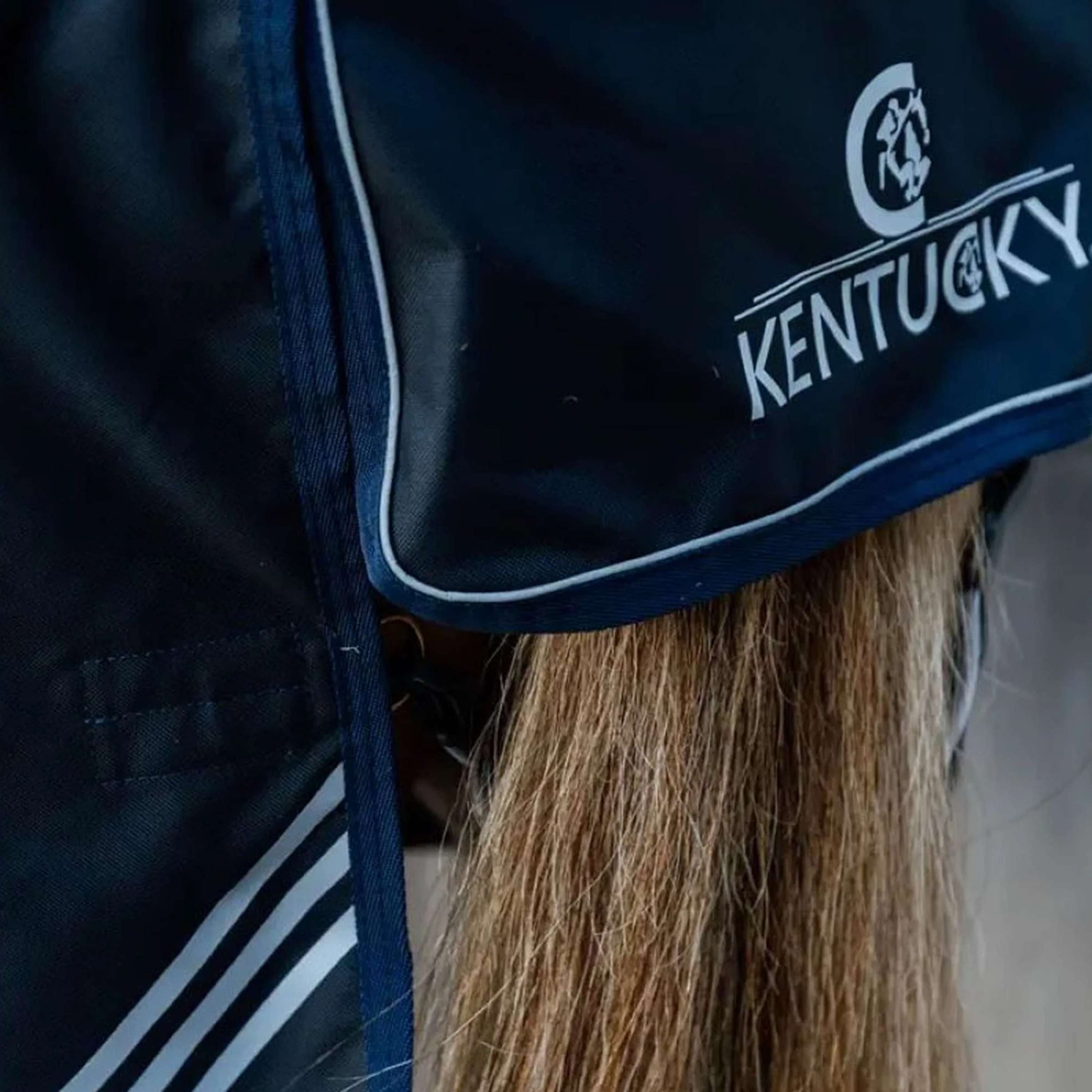 Kentucky Turnout Rug All Weather Comfort Waterproof 100g Navy
