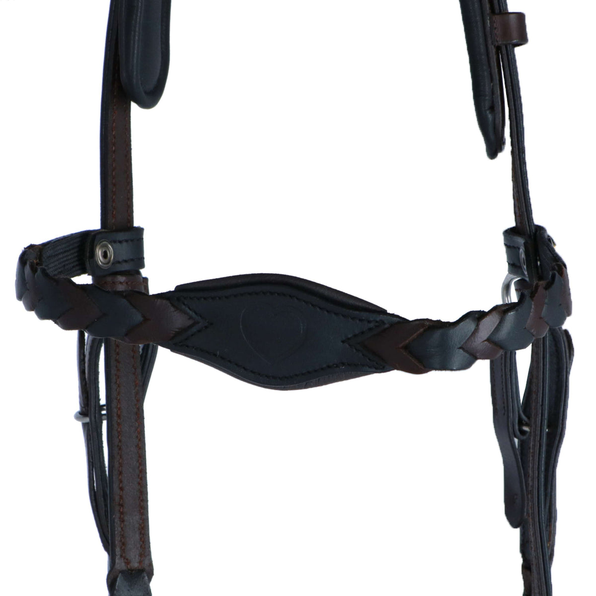 F.R.A. Hackamore Bridle Zoë Systeem 2 Brown/Black