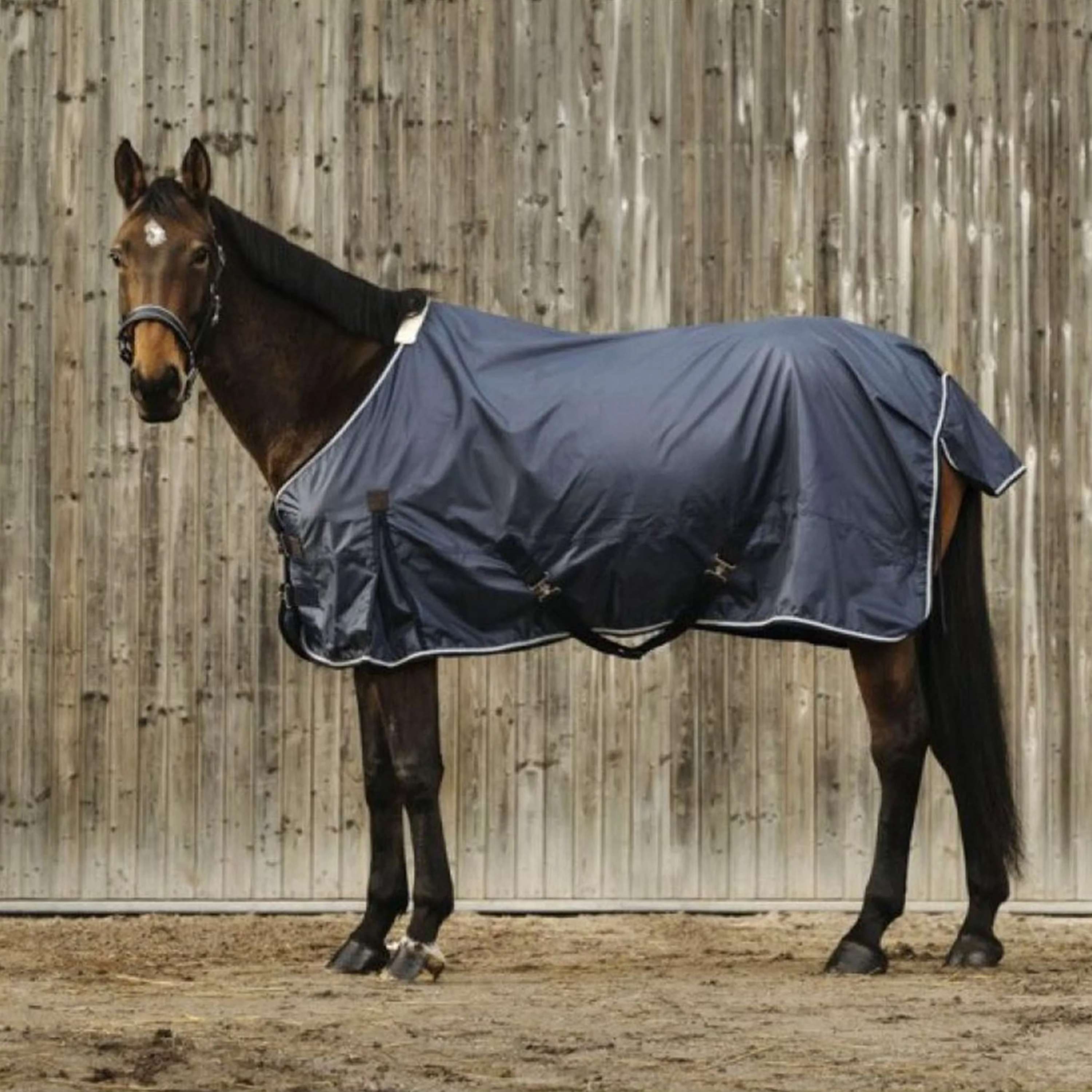 EQUITHÈME Rain Rug Navy