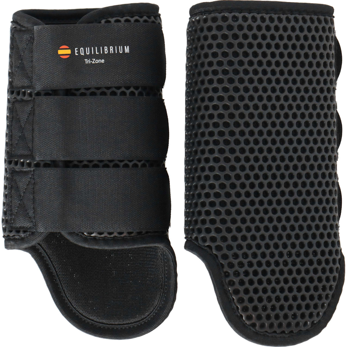 Equilibrium Leg Protectors Tri-Zone Black