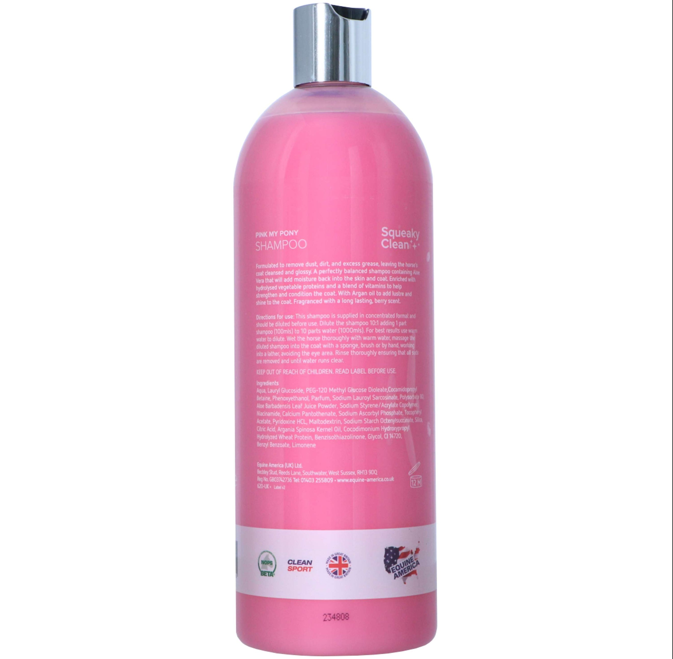 Equine America Shampoo Pink My Pony