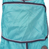 HKM Fly Rug Lissabon with a Hood Aqua