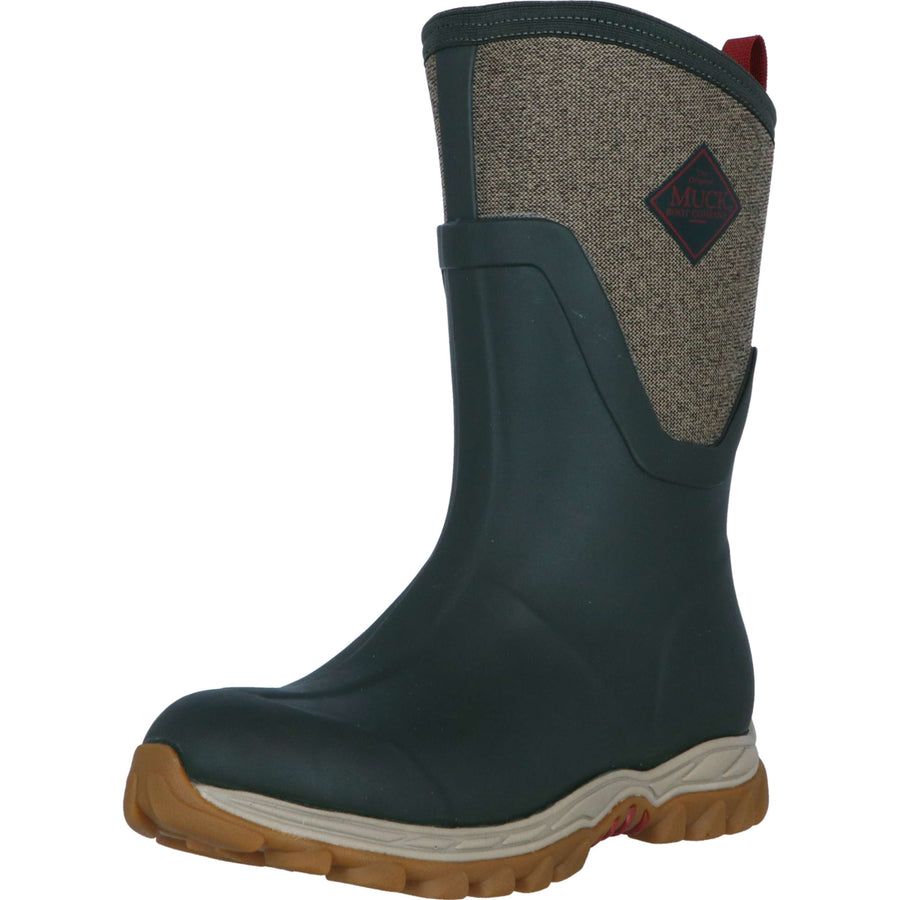 Muck Boot Arctic Sport II Mid Women Olive/Tweed