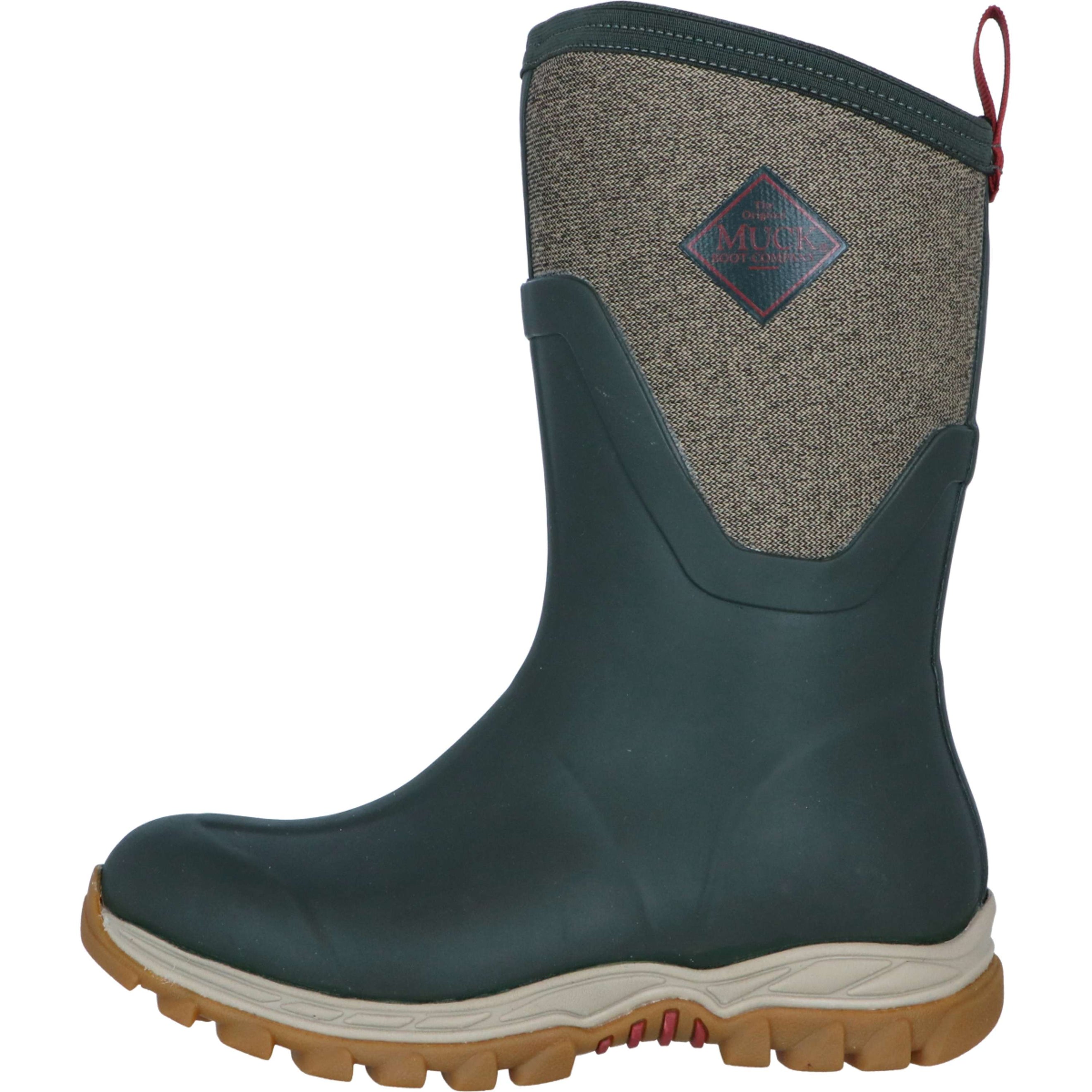 Muck Boot Arctic Sport II Mid Women Olive/Tweed