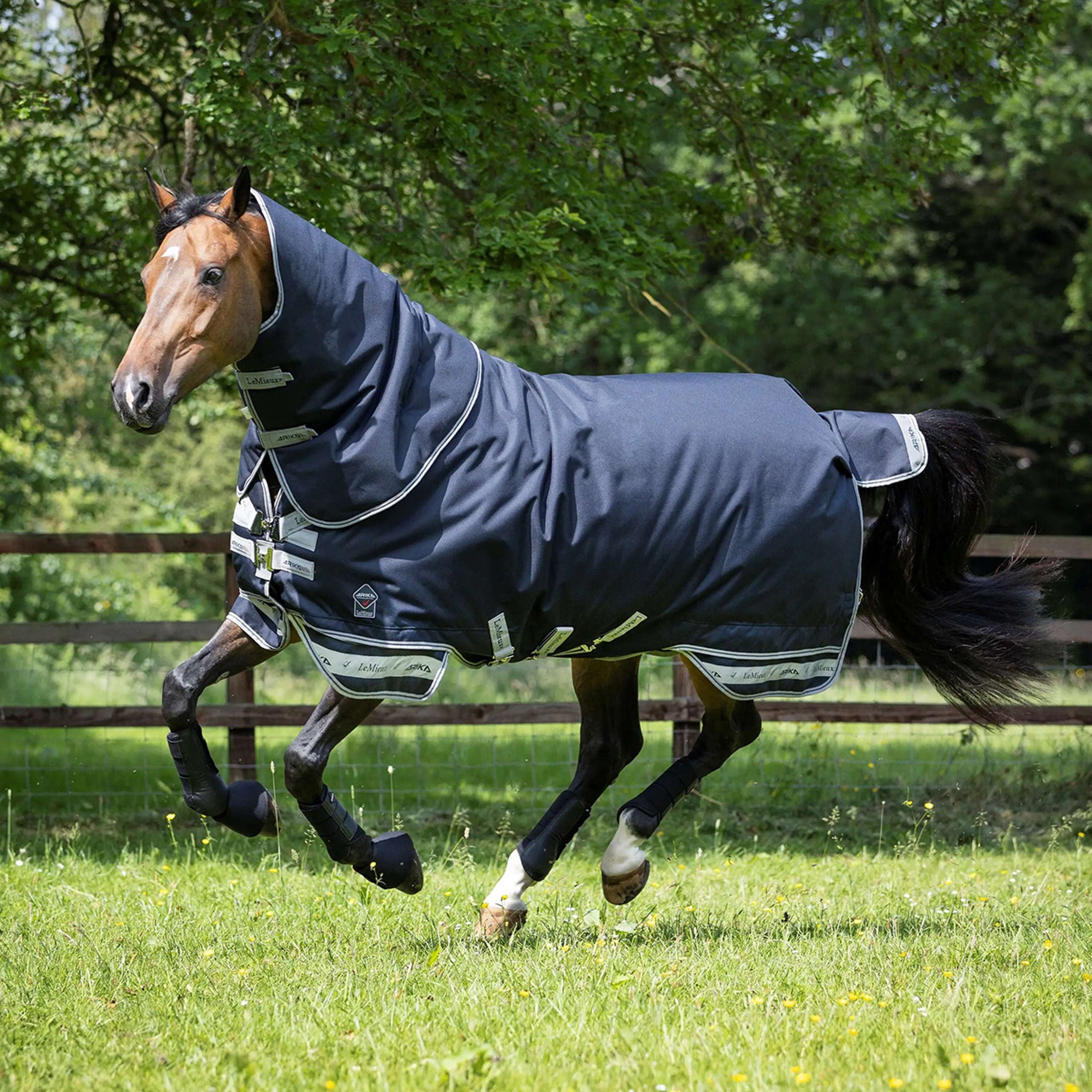 LeMieux Rug Arika Storm-Tek Turnout 100gr Navy