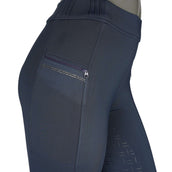 Montar Riding Legging MoRosie Crystals Junior Full Grip Dark Navy