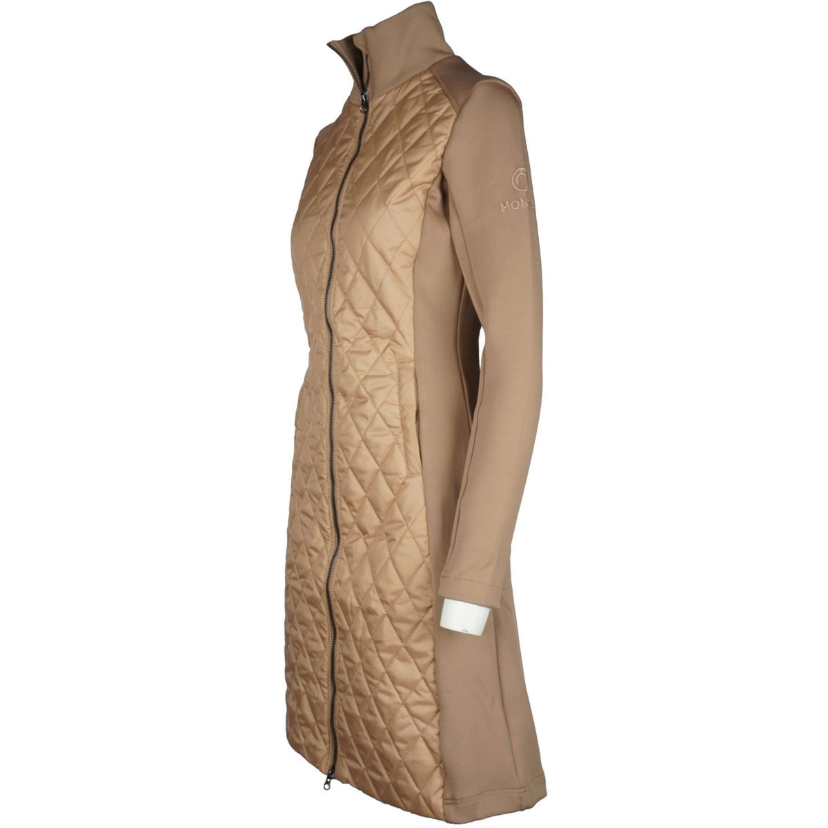 Montar Jacket MoQuinn Quilted Long Latte