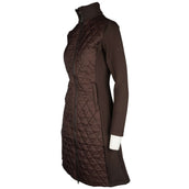 Montar Jacket MoQuinn Quilted Long Brown