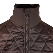 Montar Jacket MoQuinn Quilted Long Brown