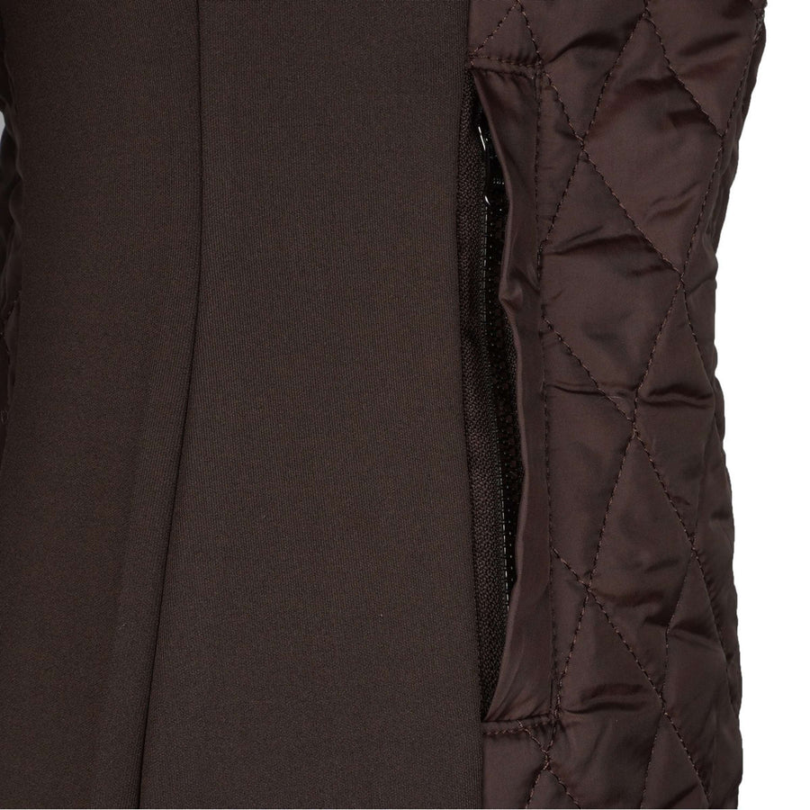 Montar Jacket MoQuinn Quilted Long Brown