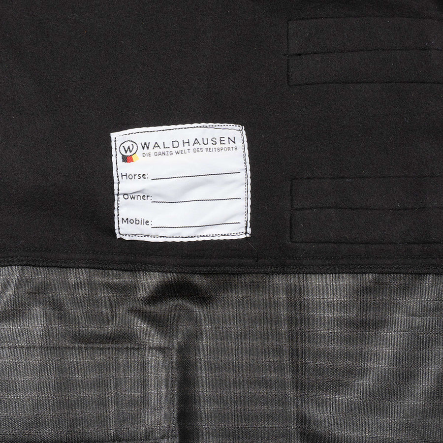 Waldhausen Outdoor Rug Nordic Fleece 0g Black