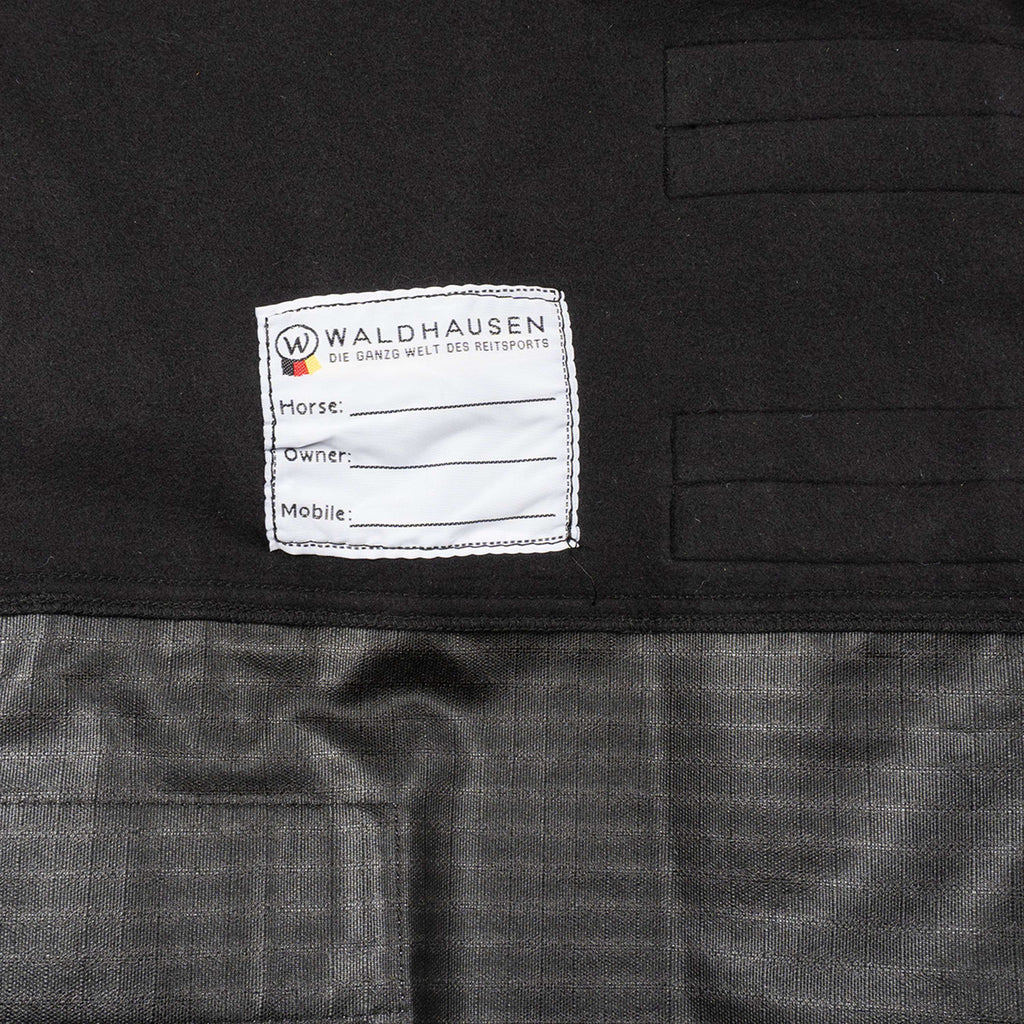 Waldhausen Outdoor Rug Nordic Fleece 0g Black