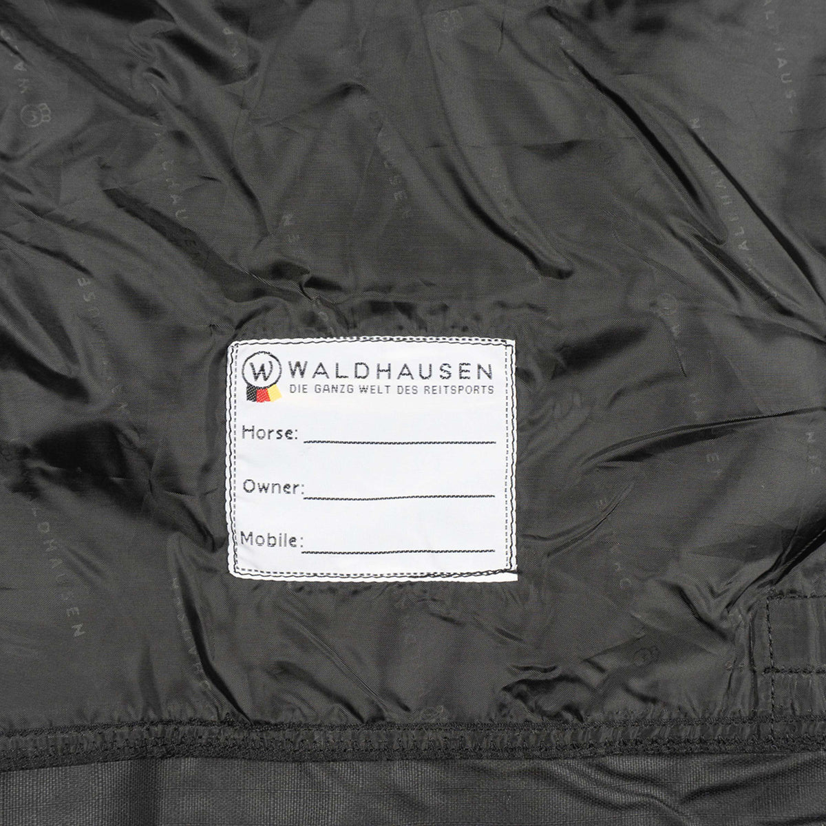 Waldhausen Outdoor Rug Nordic High Neck Light 0g Black