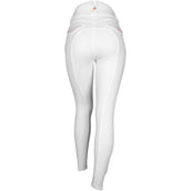 Montar Breeches Briella Rosegold Crystals Highwaist Full Grip White