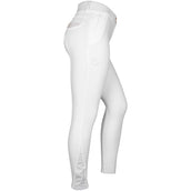 Montar Breeches Briella Rosegold Crystals Highwaist Full Grip White