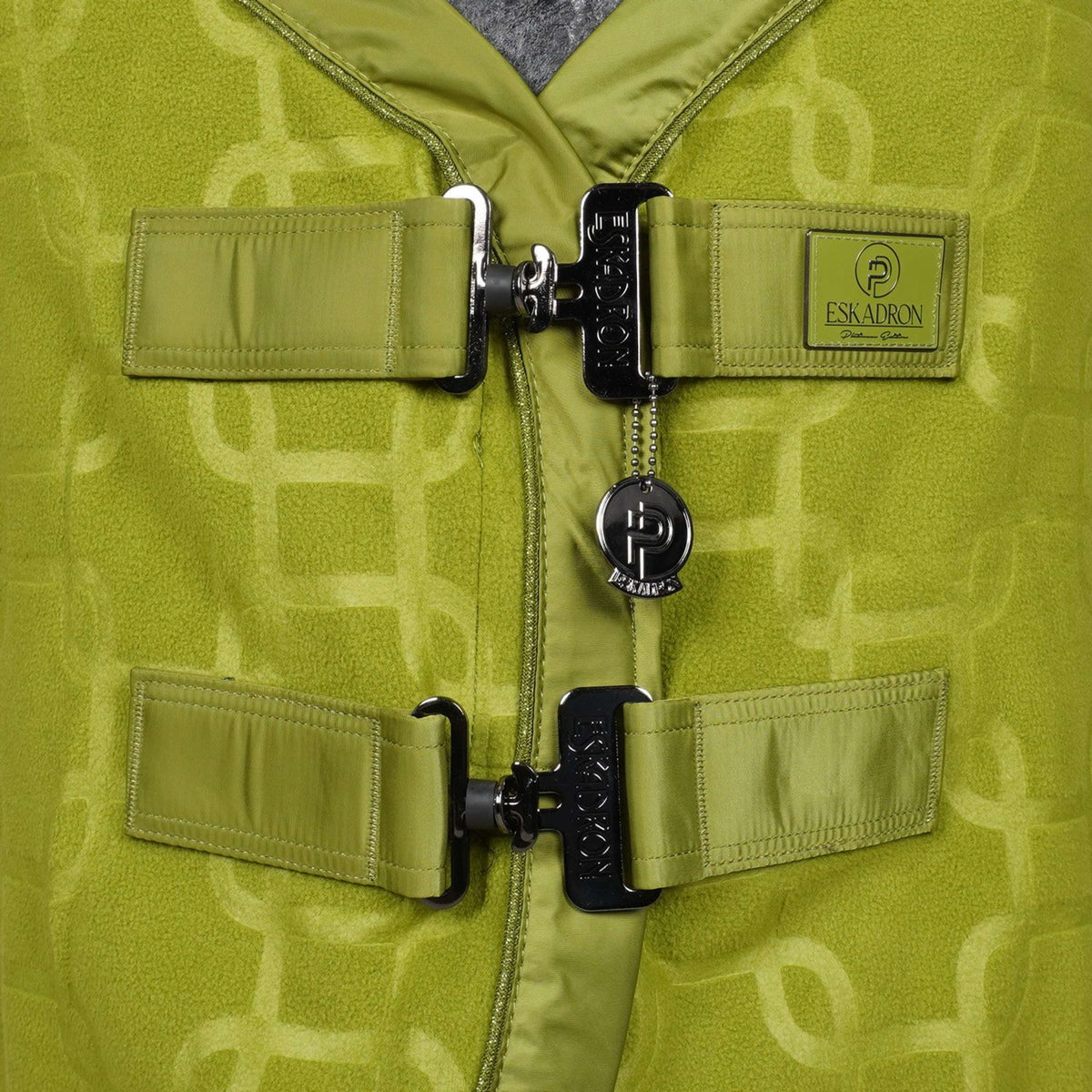 Eskadron Sweat Rug Platinum Fleece Stamp Chain moss-green