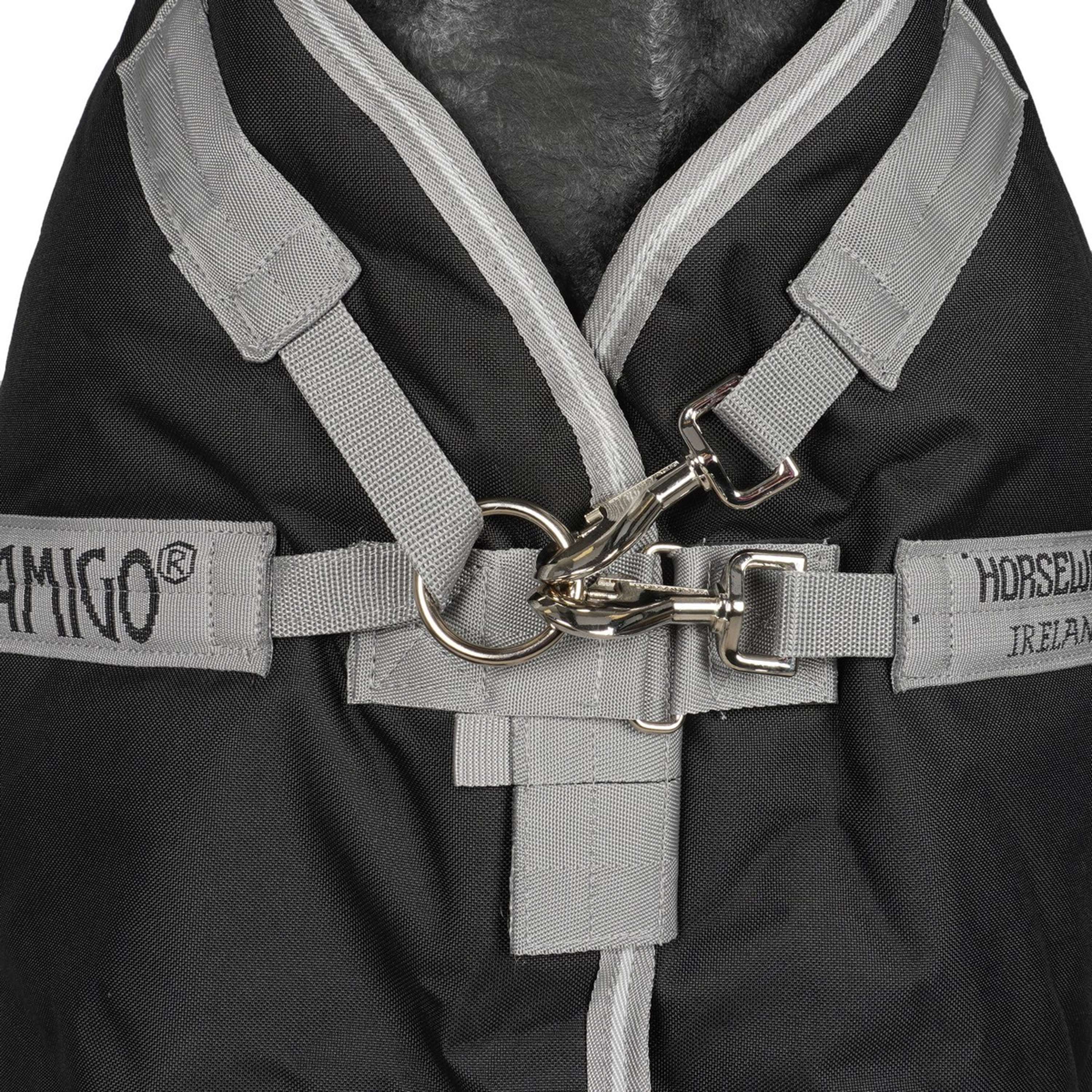 Amigo Bravo 12XL Original Turnout Lite 0g Black/Titanium Grey