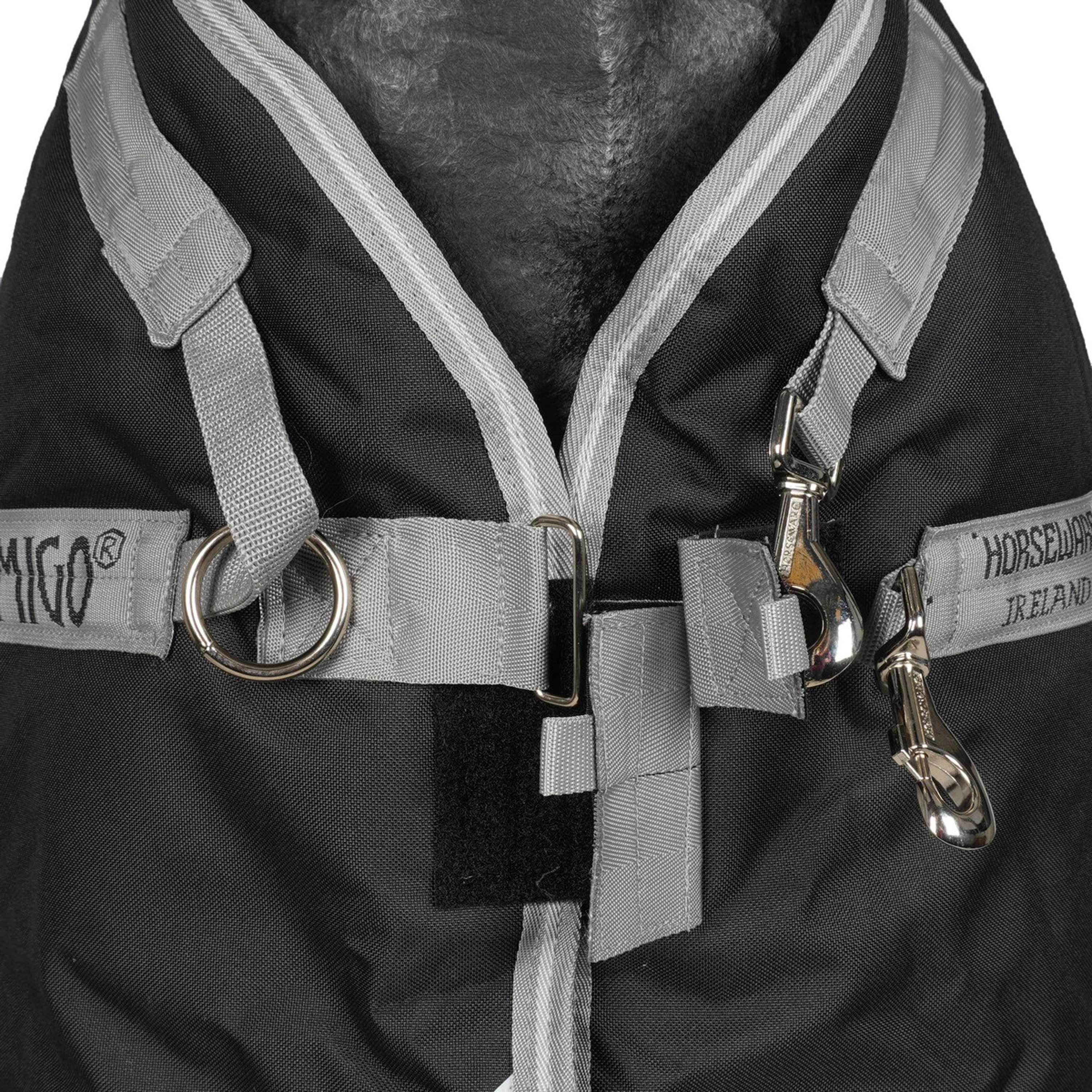 Amigo Bravo 12XL Original Turnout Lite 0g Black/Titanium Grey