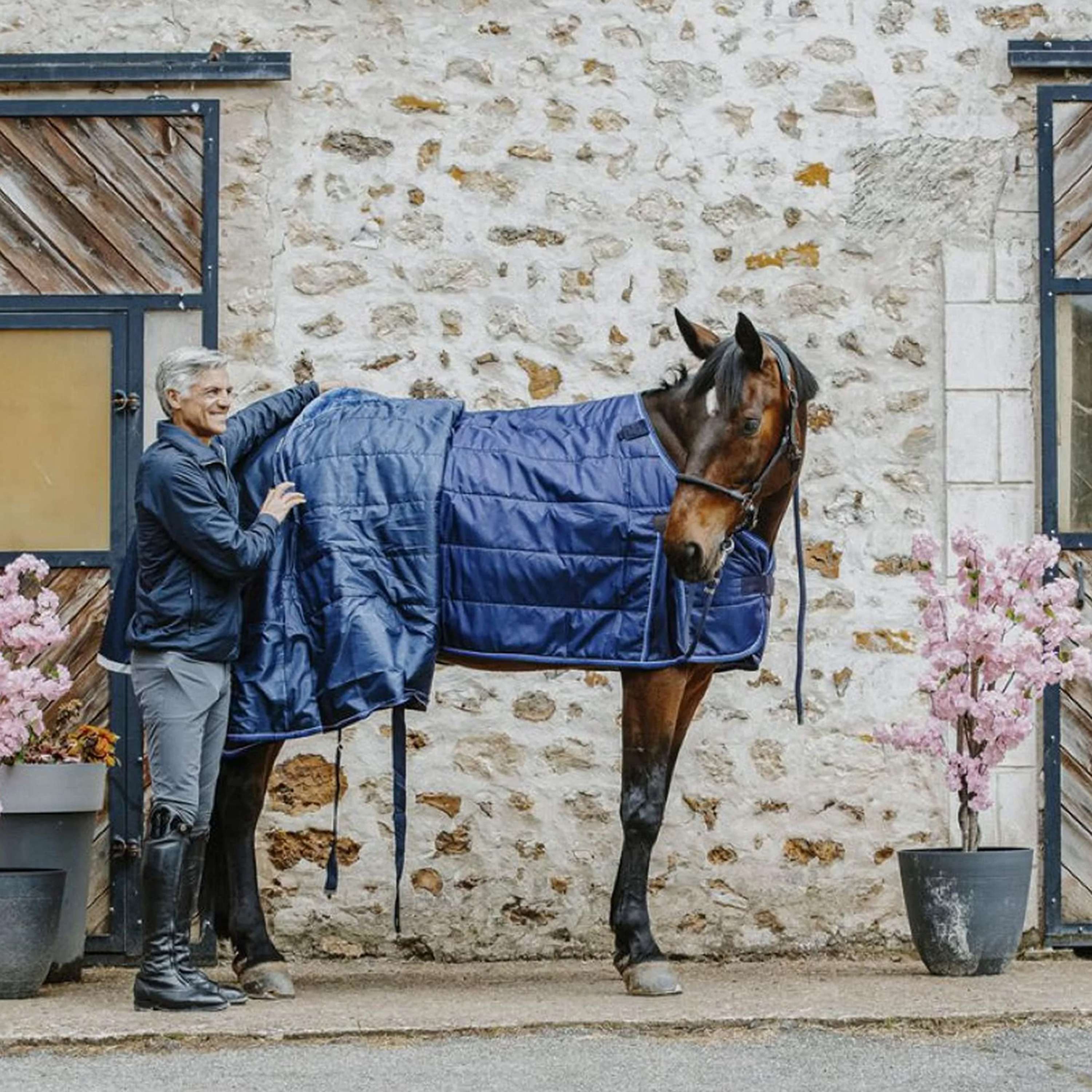 EQUITHÈME Under Rug Classic 100g Navy