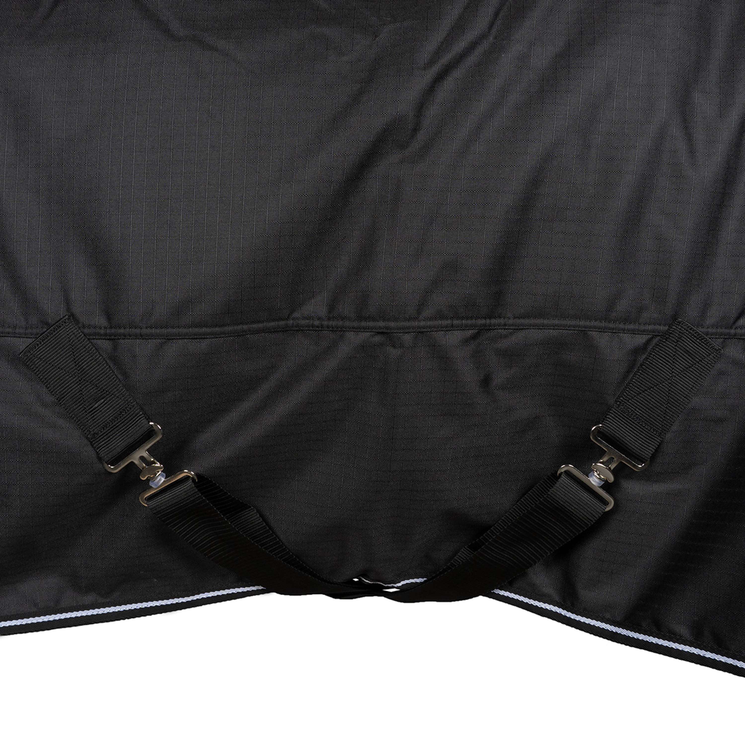 EQUITHÈME Outdoor Rug Tyrex 600D Standard 150g Black