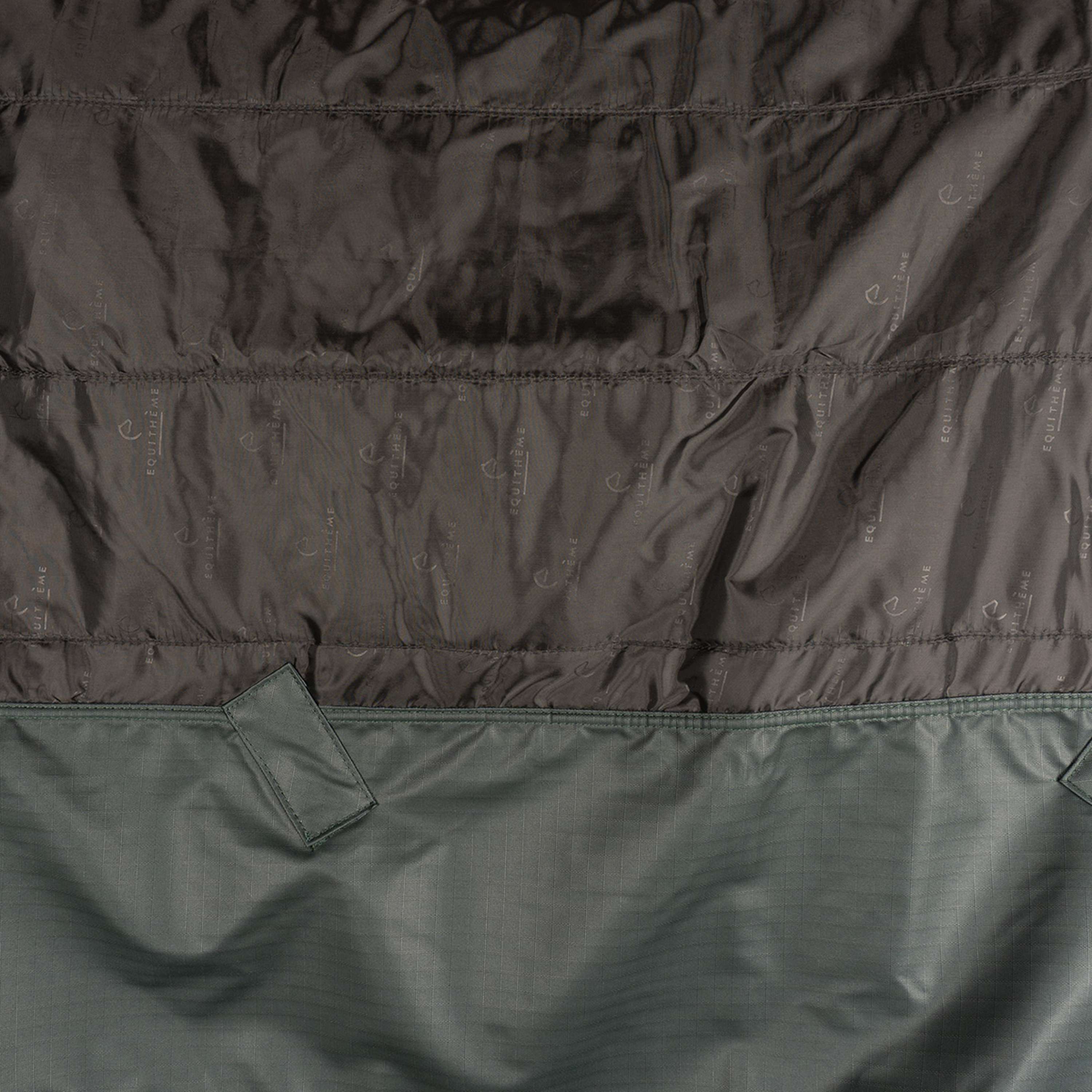 EQUITHÈME Outdoor Rug Tyrex 600D Standard 150g Green