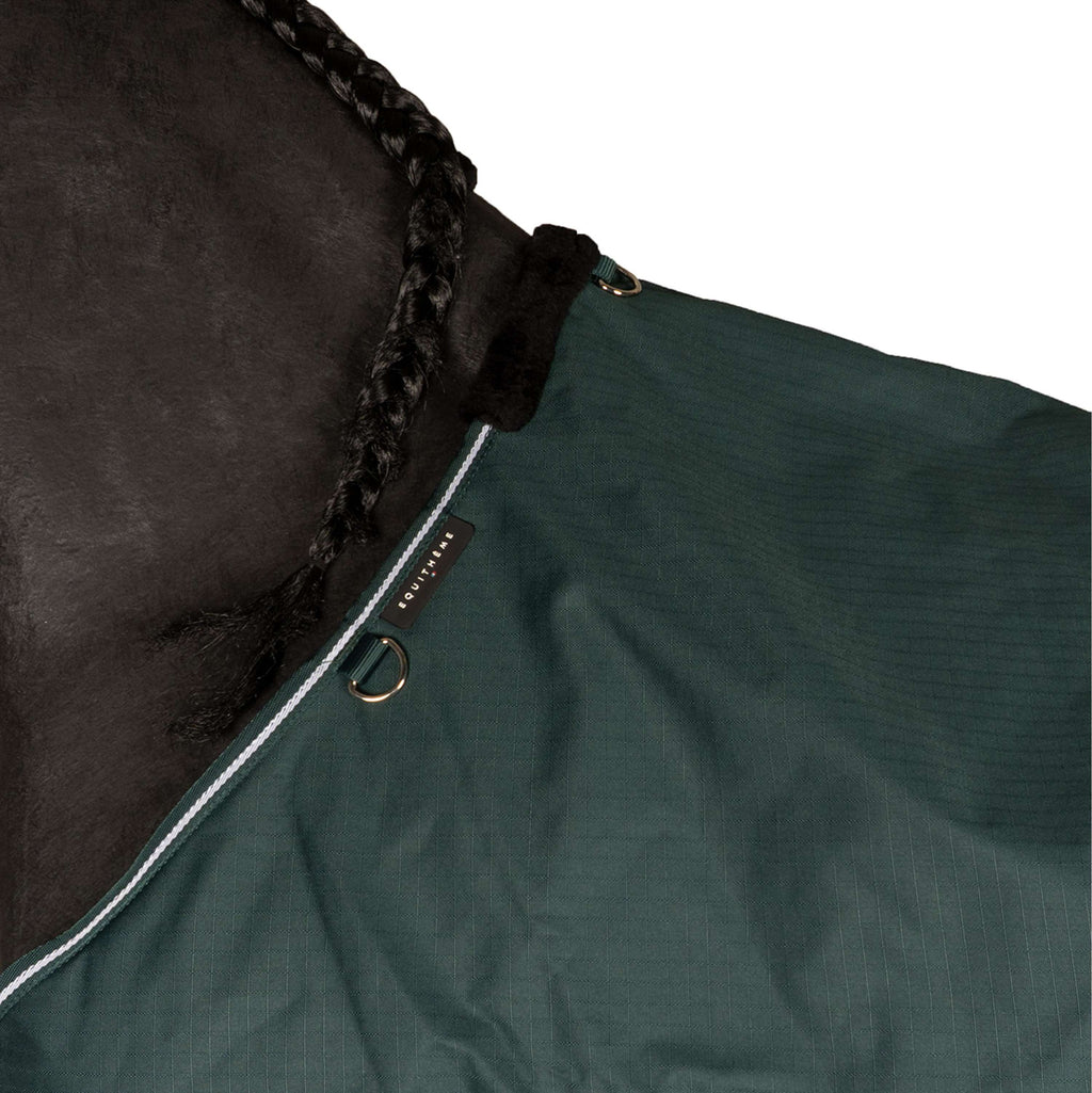 EQUITHÈME Outdoor Rug Tyrex 600D Standard 300g Green